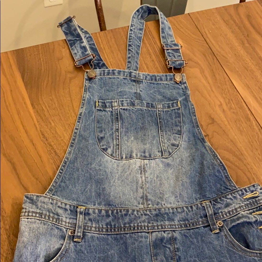 brand new overalls size medium